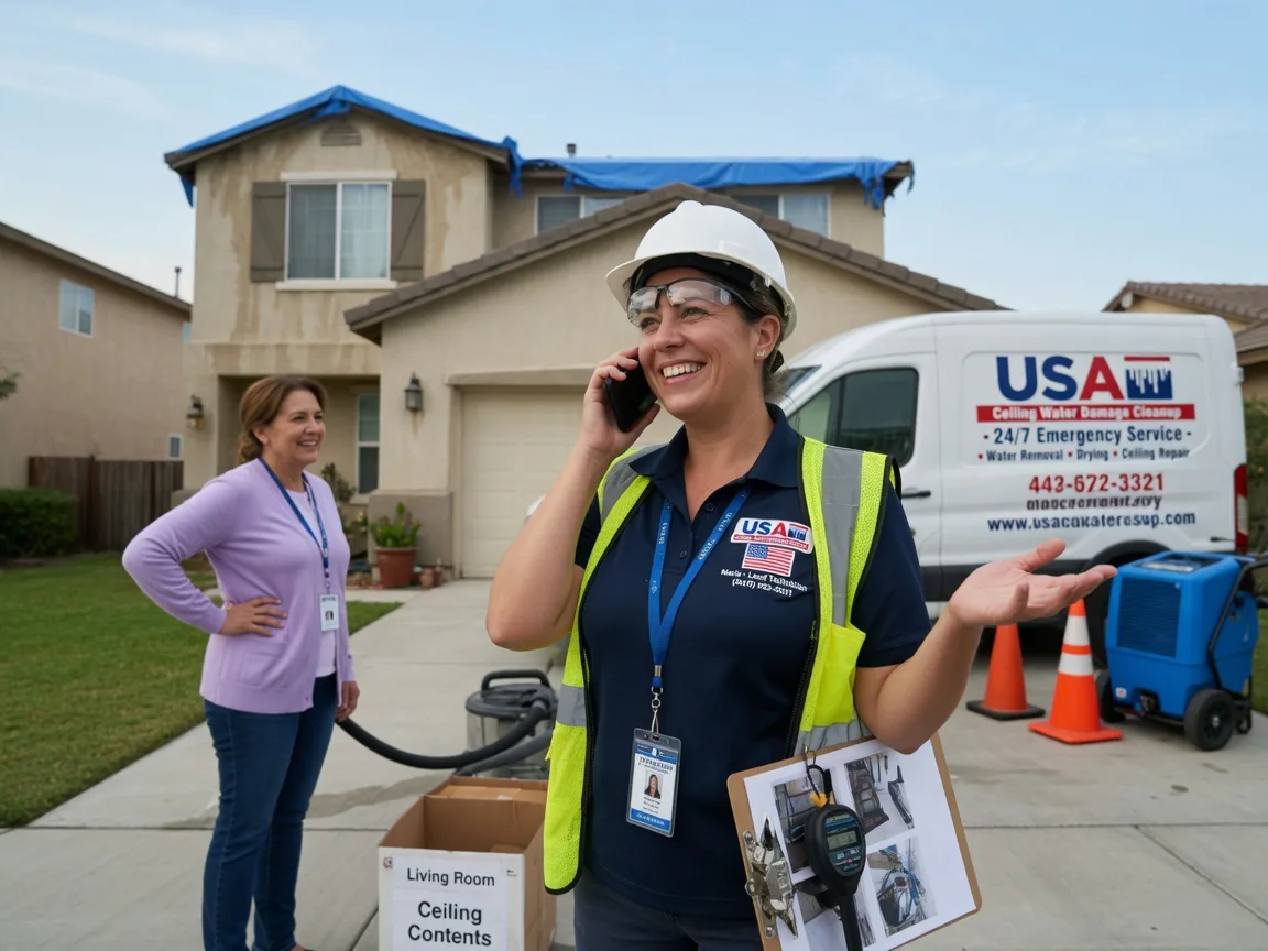 Ceiling Water Damage Restoration Urbana, OH FAQs
